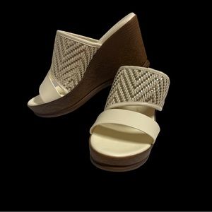 Italian shoemakers wedge sandals